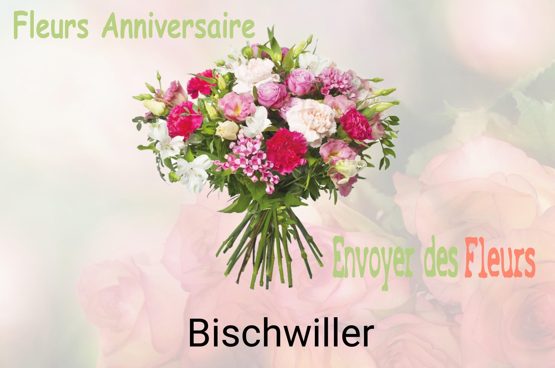Bouquet de fleurs d’anniversaire livré à Bischwiller